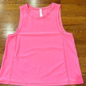 Lululemon NWOT Neon Pink top size 6